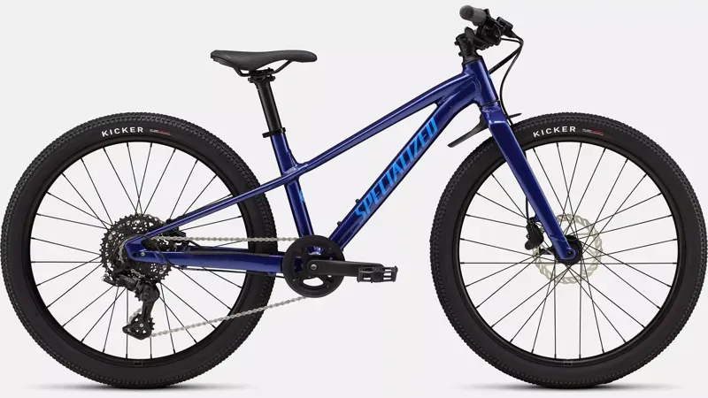 Specialized Riprock 24 Kids Bike in Gloss Majesty Blue/Sky Blue Metallic