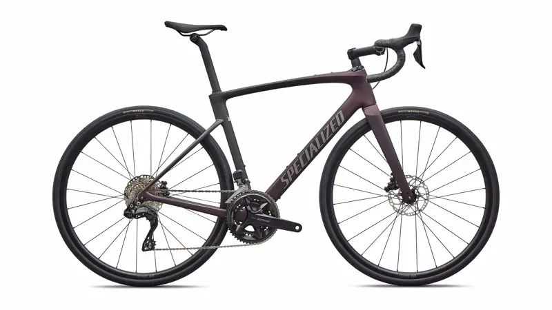 Specialized Roubaix SL8 Comp Shimano 105 Di2 Road Bike in Solidity/Obsidian /Smoke-1