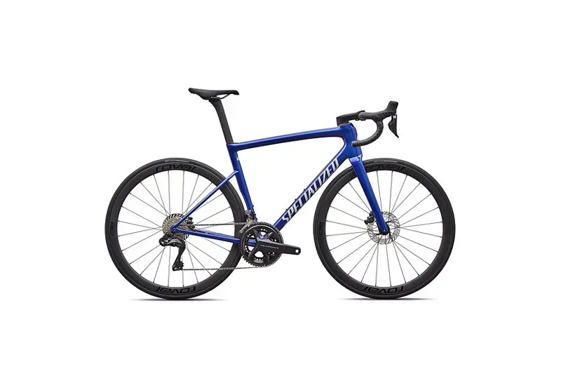Specialized Tarmac SL8 Expert Shimano Ultegra Di2 Road Bike in Blue Majesty Metallic/Dolomite
