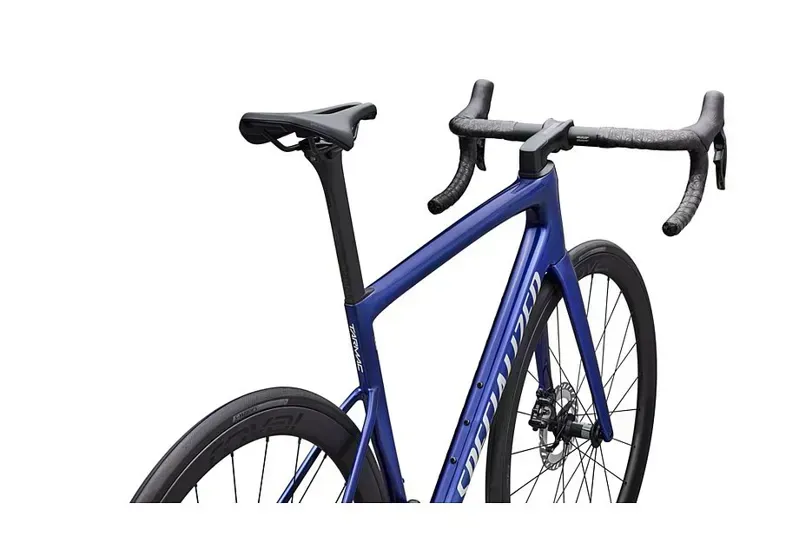Specialized Tarmac SL8 Expert Shimano Ultegra Di2 Road Bike in Blue Majesty Metallic/Dolomite-4