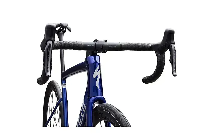 Specialized Tarmac SL8 Expert Shimano Ultegra Di2 Road Bike in Blue Majesty Metallic/Dolomite-5