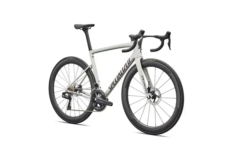 Specialized Tarmac SL8 Pro Shimano Ultegra Di2 Road Bike in Gloss Dolomite Metallic/White-1