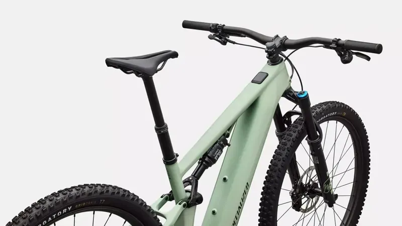 Specialized Turbo Levo R Expert eMountain Bike in Satin Pistachio-3