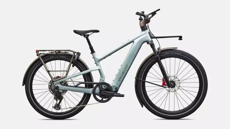 Specialized Turbo Vado 3 6.0 eHybrid Bike in Agave Grey/Black
