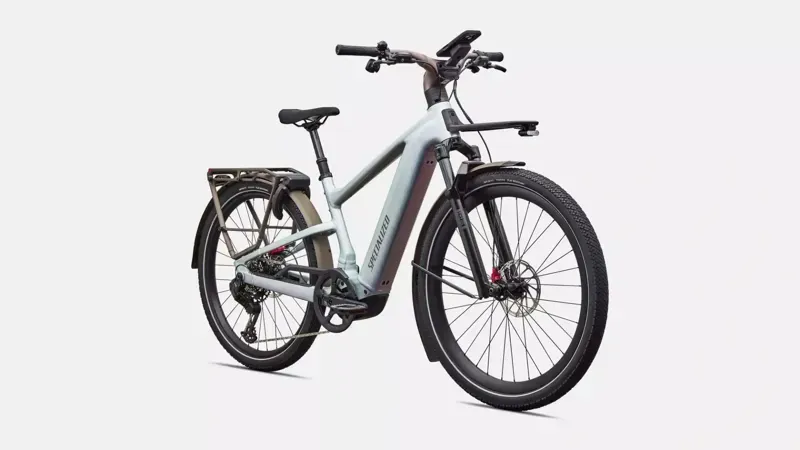 Specialized Turbo Vado 3 6.0 eHybrid Bike in Agave Grey/Black-1