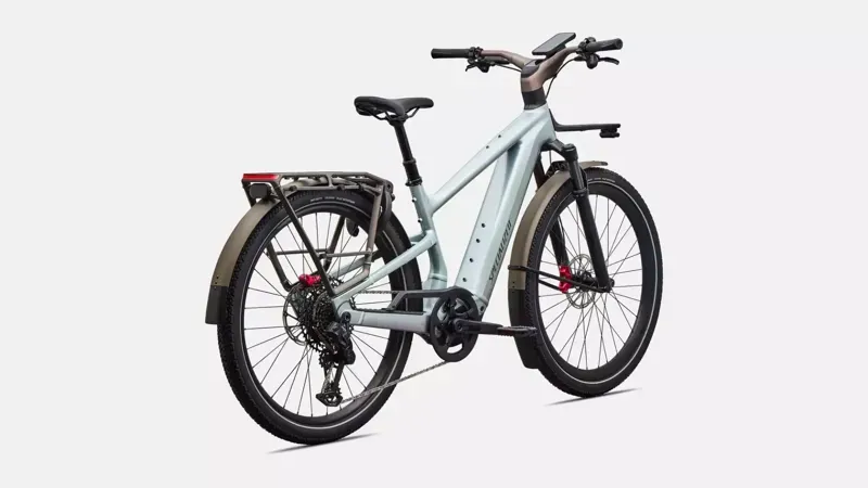 Specialized Turbo Vado 3 6.0 eHybrid Bike in Agave Grey/Black-2