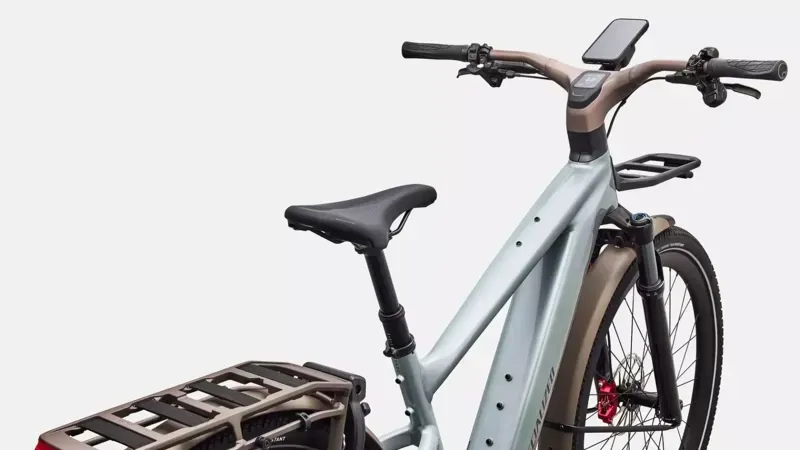 Specialized Turbo Vado 3 6.0 eHybrid Bike in Agave Grey/Black-3