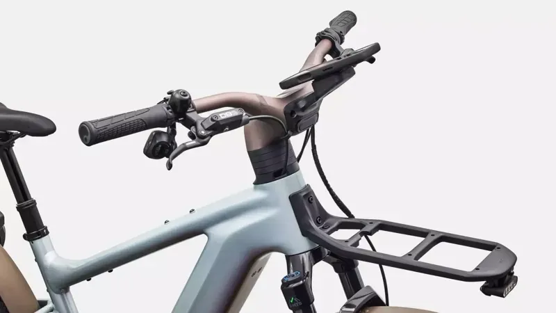 Specialized Turbo Vado 3 6.0 eHybrid Bike in Agave Grey/Black-4