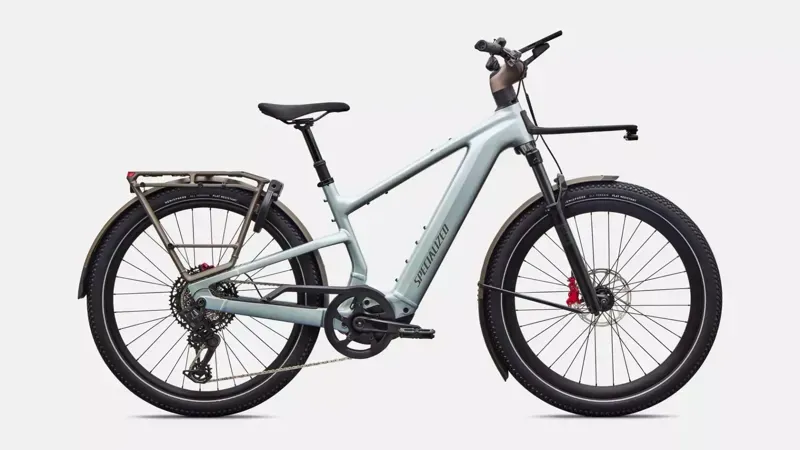 Specialized Turbo Vado 3 EVO 6.0 eHybrid Bike in Agave Grey/Black