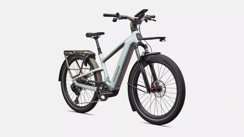 Specialized Turbo Vado 3 EVO 6.0 eHybrid Bike in Agave Grey/Black-1