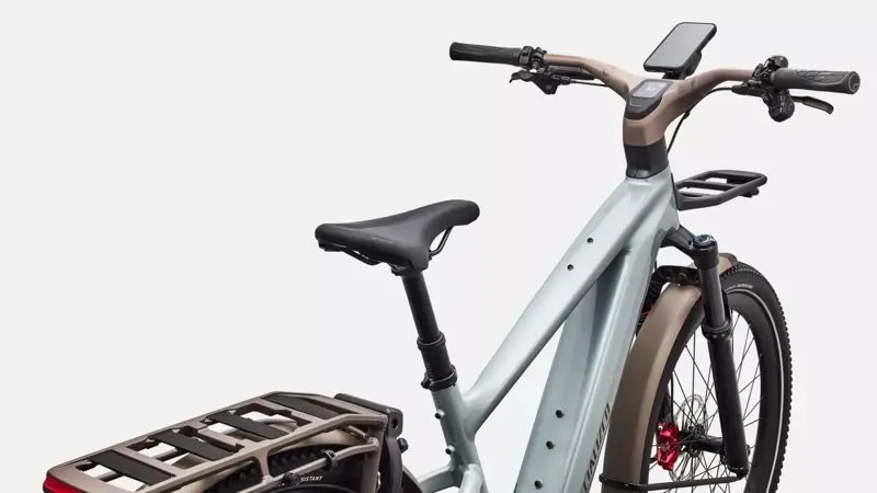 Specialized Turbo Vado 3 EVO 6.0 eHybrid Bike in Agave Grey/Black-3