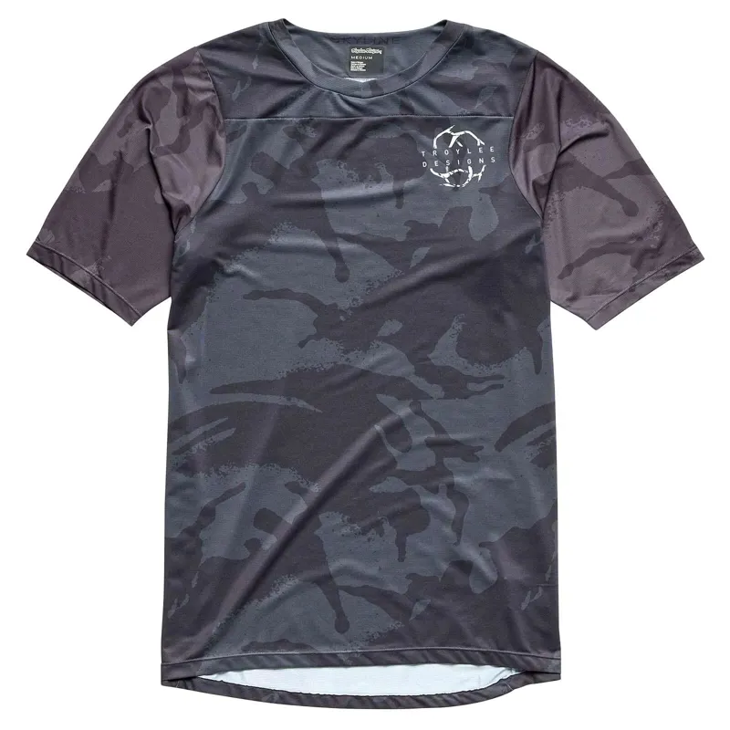 Troy Lee Designs Skyline Short Sleeve Jersey / Shadow Camo - Carbon