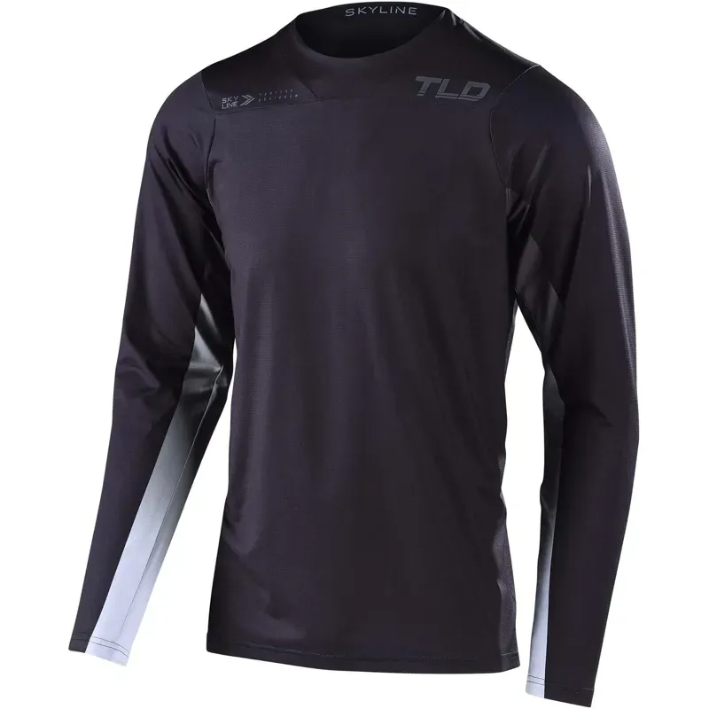 Troy Lee Designs Skyline Long Sleeve Jersey in Jet Fuel - Grey