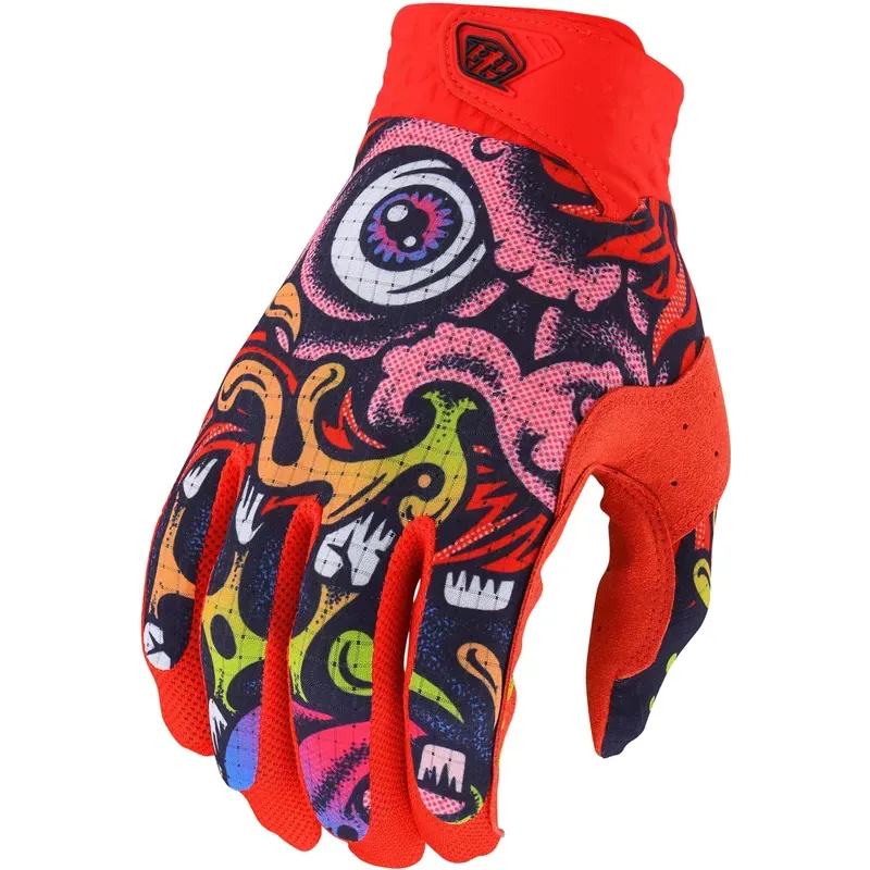 Troy Lee Designs Air Gloves in Bigfoot Red/Navy