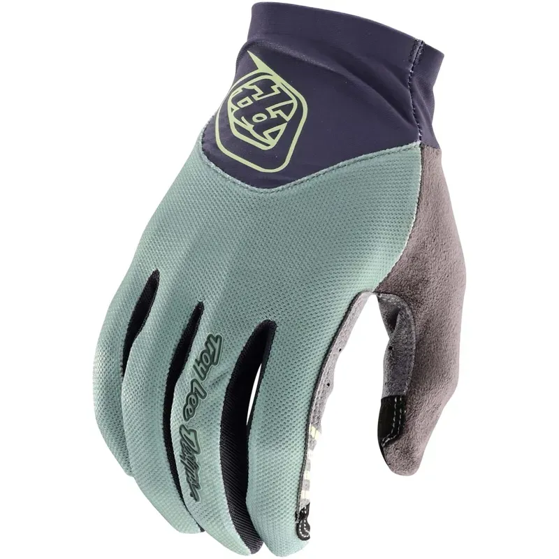 Troy Lee Designs Ace Gloves in Solid Glass Green