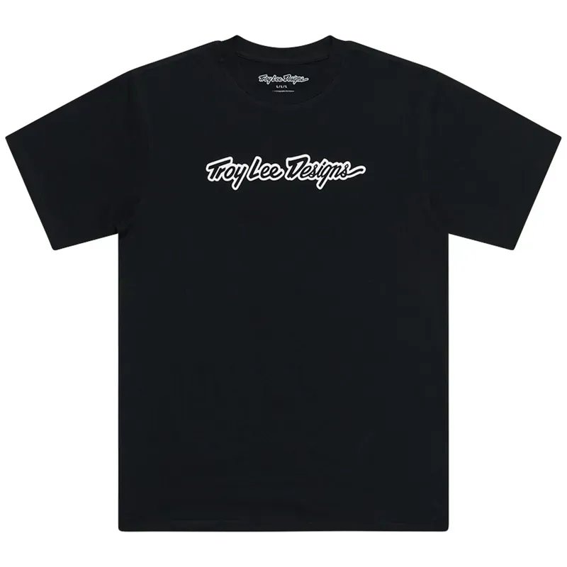 Troy Lee Designs Signature T-Shirt in Black