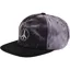 Troy Lee Designs Unstructured Snapback Cap in Plot Tie-Dye Charcoal