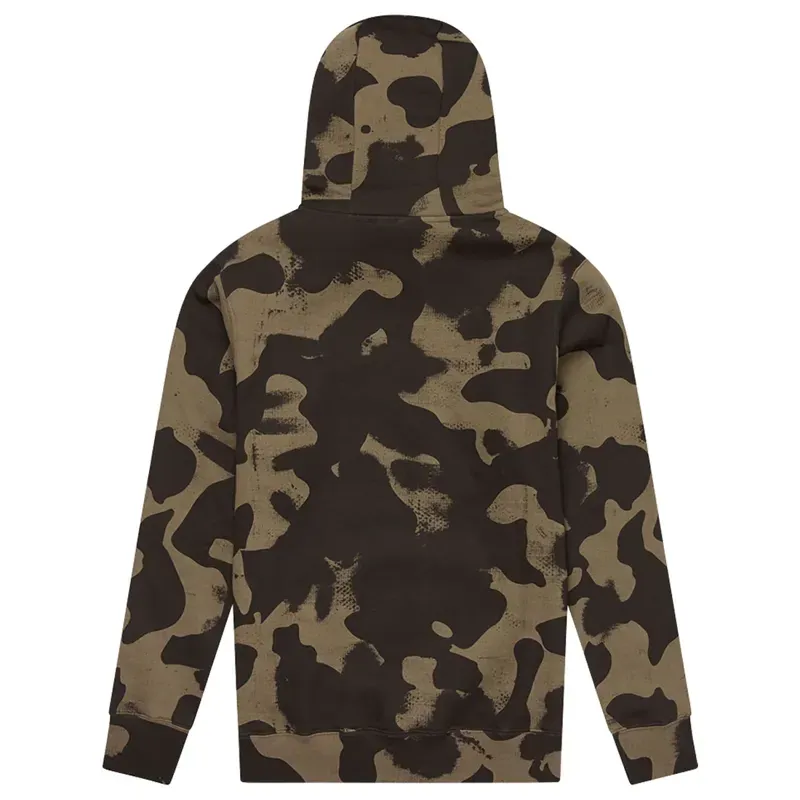 Troy Lee Designs Signature Pullover Hoodie in Olive Camo-1