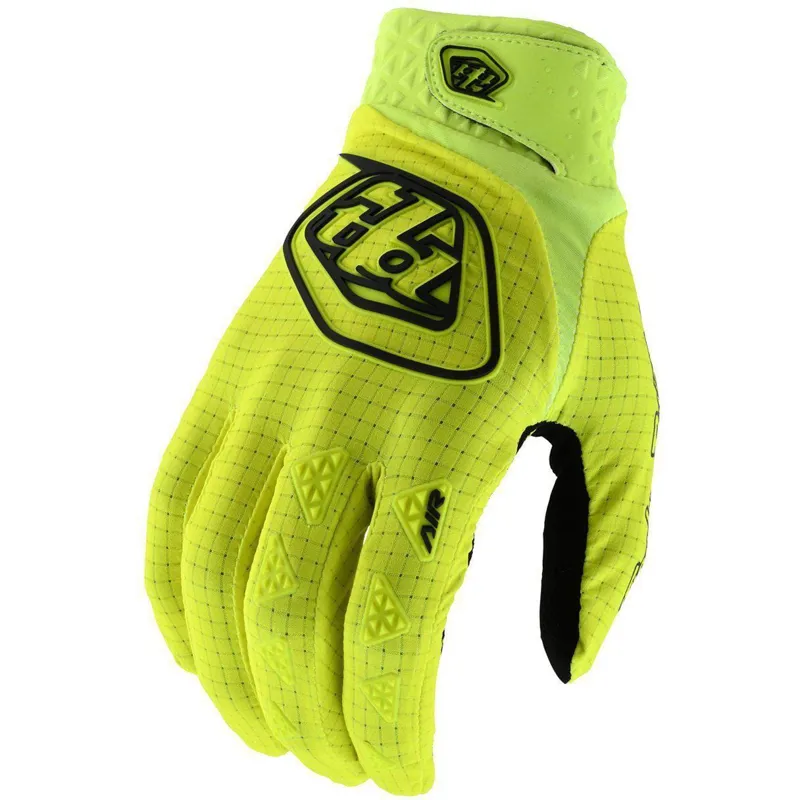 Troy Lee Designs Air Gloves in Fluorescent Yellow 