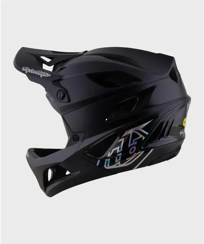 Troy Lee Designs Stage 2 Helmet in Stealth Black-1