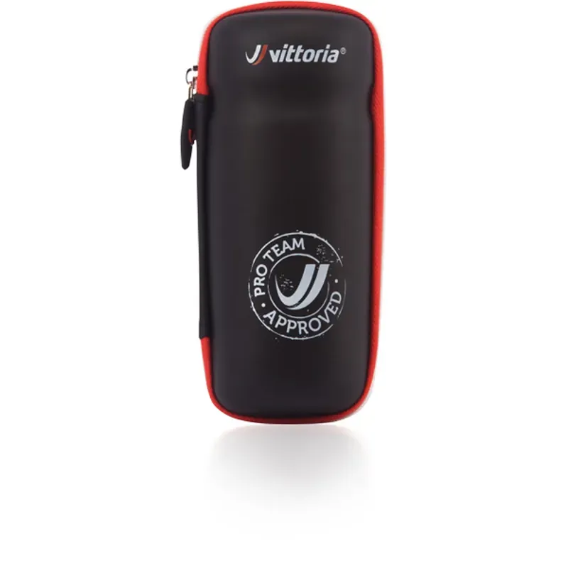 Vittoria Bottle Cage Zip Case in Italian Flag Black