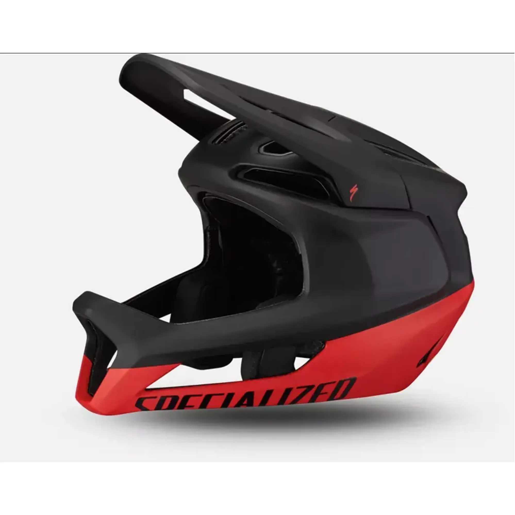 Specialized Gambit Full Face Downhill Helmet in Red Carbon