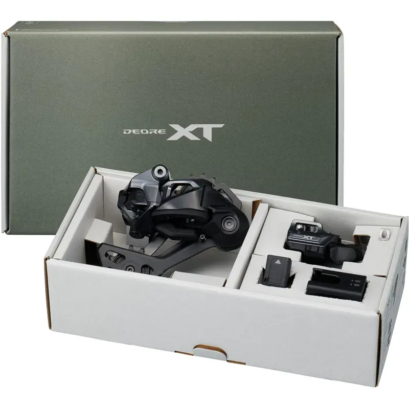 Shimano  XT M8250 Di2 Upgrade Kit Band-On SGS in Black-1